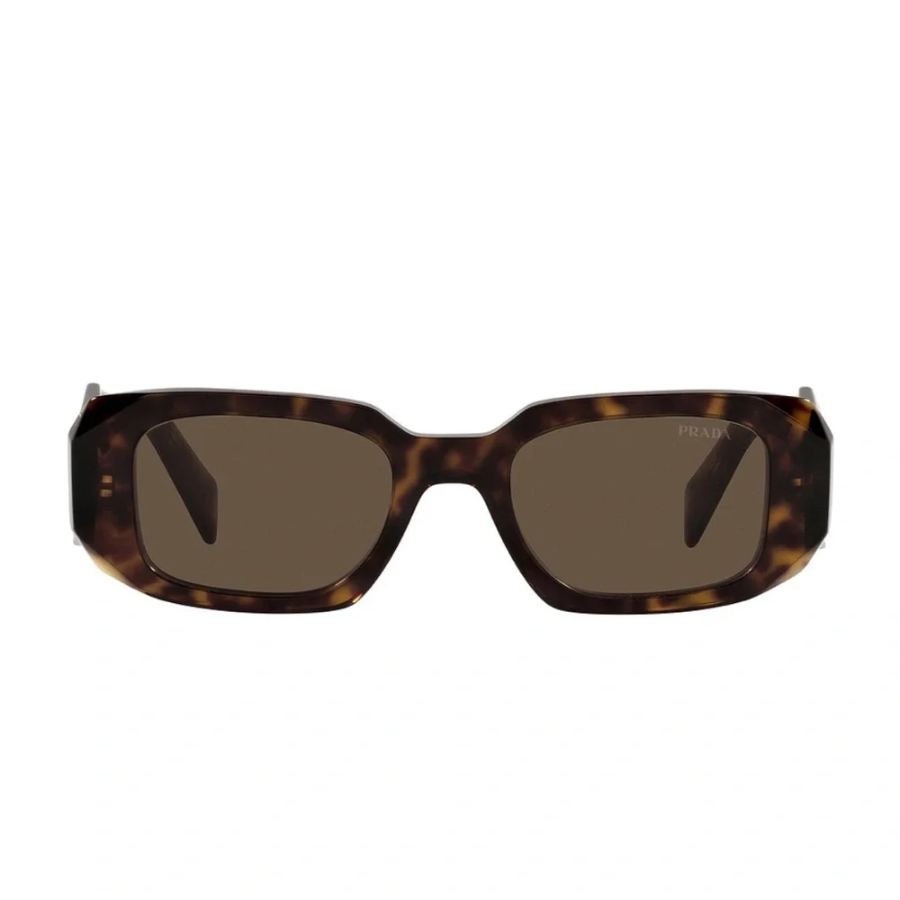 PRADA Tortious Scultoreo Narrow Sunglasses in Havana Sunglasses PR 17WS - Picture 6 of 16